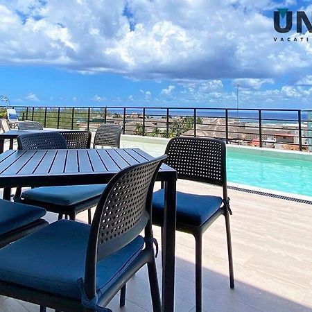 1 Block To The Beach 2Br 6Pax Rooftop Pool King Bed 신데 델 카르멘 외부 사진