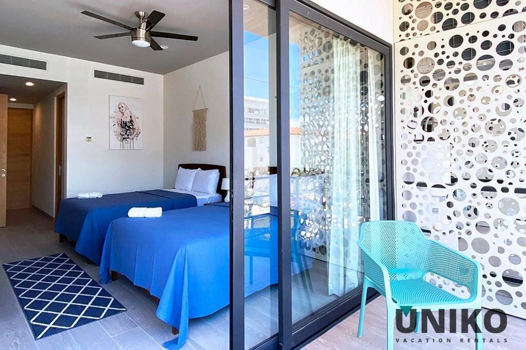 1 Block To The Beach 2Br 6Pax Rooftop Pool King Bed 신데 델 카르멘 외부 사진