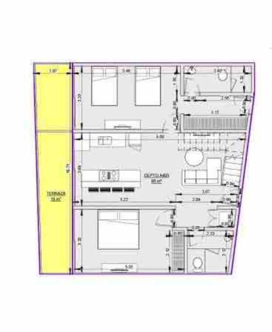 1 Block To The Beach 2Br 6Pax Rooftop Pool King Bed 신데 델 카르멘 외부 사진