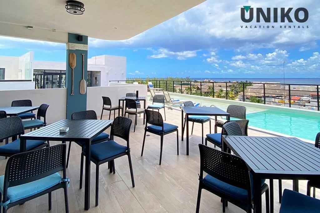 1 Block To The Beach 2Br 6Pax Rooftop Pool King Bed 신데 델 카르멘 외부 사진