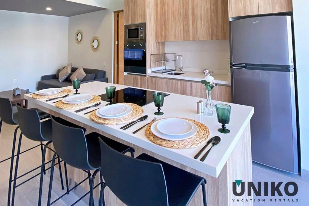 1 Block To The Beach 2Br 6Pax Rooftop Pool King Bed 신데 델 카르멘 외부 사진