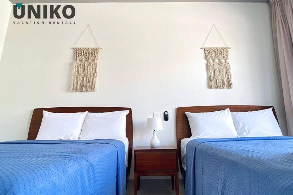 1 Block To The Beach 2Br 6Pax Rooftop Pool King Bed 신데 델 카르멘 외부 사진