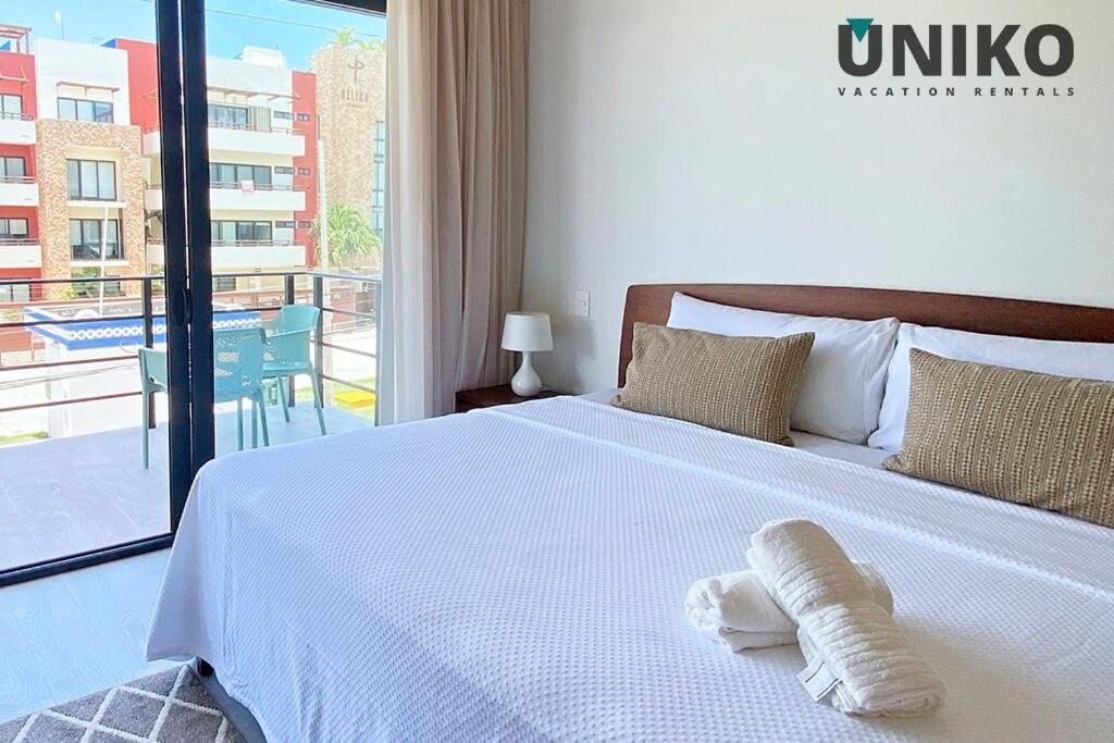 1 Block To The Beach 2Br 6Pax Rooftop Pool King Bed 신데 델 카르멘 외부 사진
